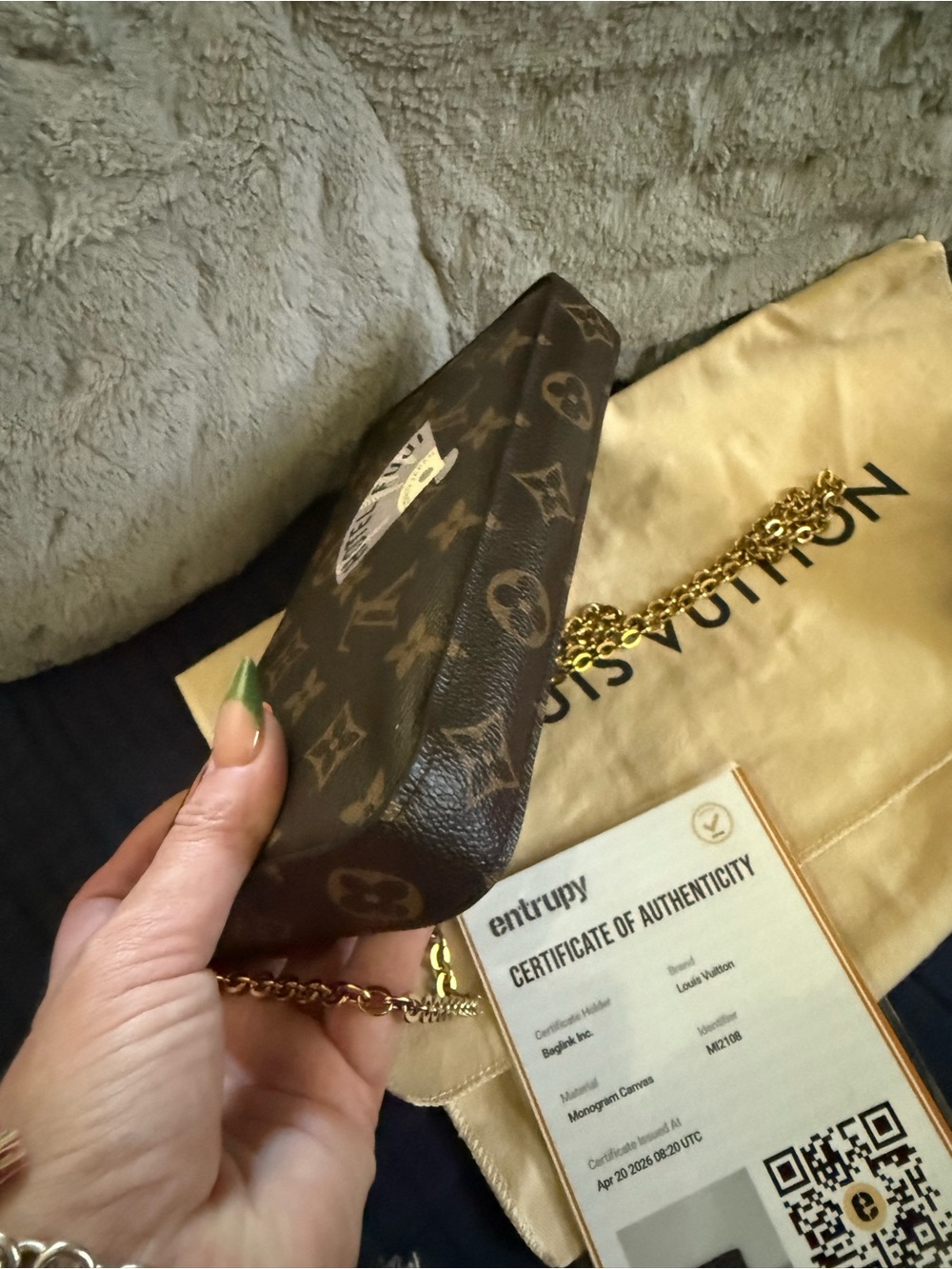 /traded/💯 Louis Vuitton Felicie ‘My LV World Tour’ Pochette - Picture 7 of 11